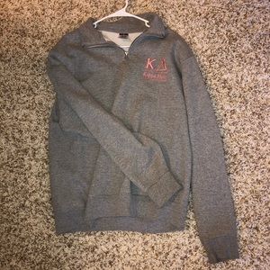 Kappa delta half zip pullover